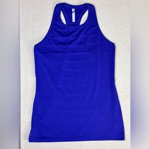 Athleta Purple Racerback Performance Tank Sculpt Fit Stretch Active Top